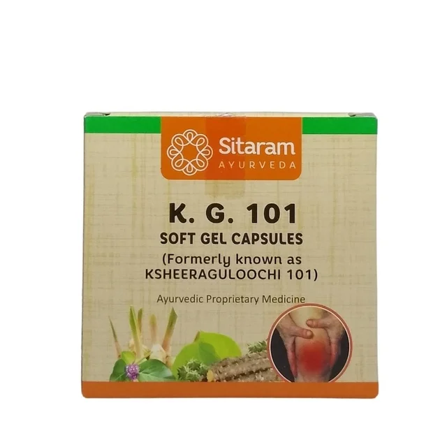 SITARAM AYURVEDA Ksheeraguloochi 101 - Sitaram - 10Capsule