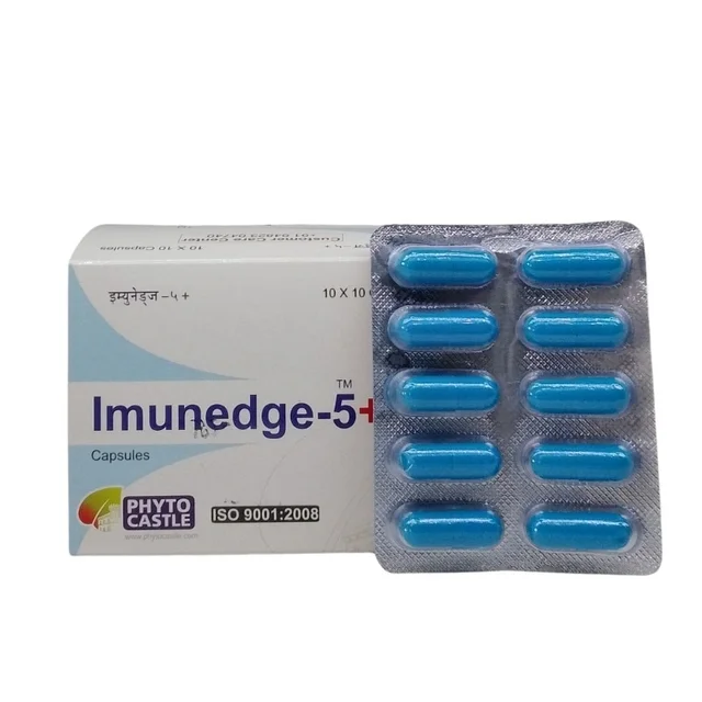PHYTO CASTLE Imunedge-5 Capsule - Phyto - 100 Capsules