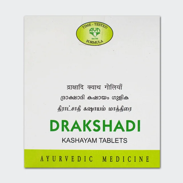 AVN AYURVEDA FORMULA Drakshadi Kashyam Tablet - Avn Ayurveda - 100Tablet