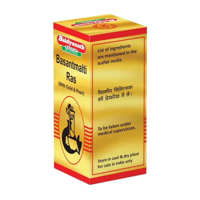 BAIDYANATH Basantamalti Ras(Gold) - Baidyanath - 10Tablet