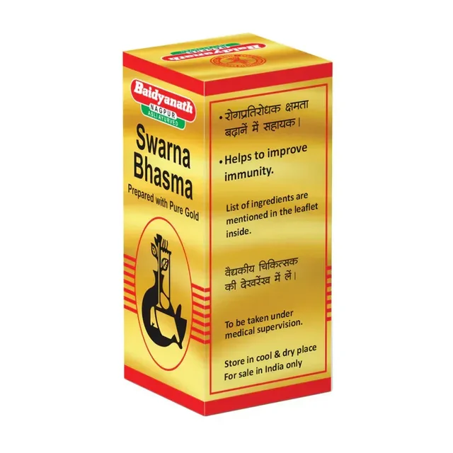 BAIDYANATH Swarna Bhasma - Baidyanath - 500Mg