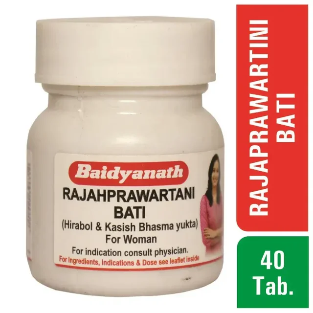 BAIDYANATH Rajahprawartani Bati - Baidyanath - 40Tablet