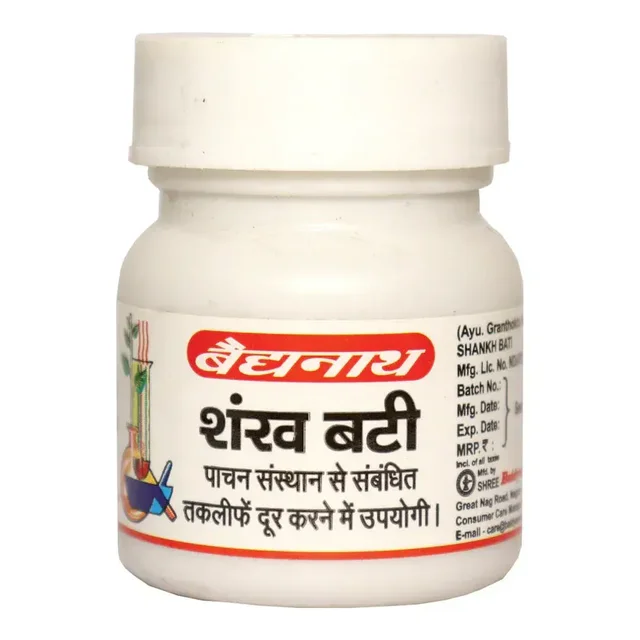 BAIDYANATH Shankha Bati - Baidyanath - 40Tablet