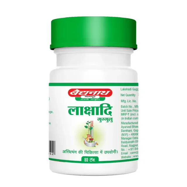 BAIDYANATH Lakshadi Guggulu - Baidyanath - 80Tablet