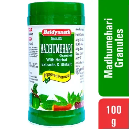 BAIDYANATH Madhumehari Granuels - Baidyanath - 100Gm