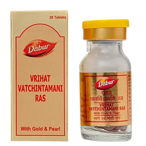 DABUR INDIA LIMITED Vrihat Vatchiniamani Ras(Gold) - Dabur - 10Tablet
