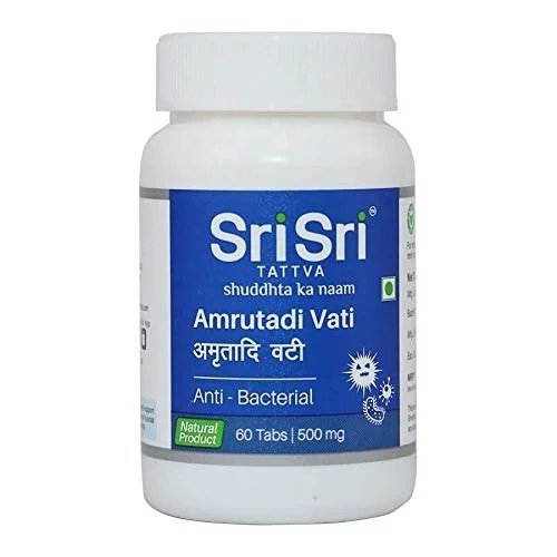SRI SRI AYURVEDA Amrutadivati Tablet - Sri Sri - 60 Tablets
