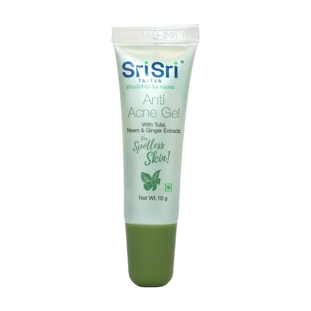 SRI SRI AYURVEDA Anti Acne Gel - Sri Sri - 10Gm