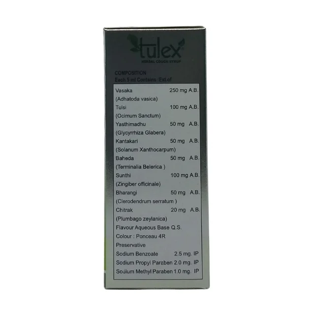 RELIANCE Tulex Herbal Cough Syrup - Reliance - 100Ml
