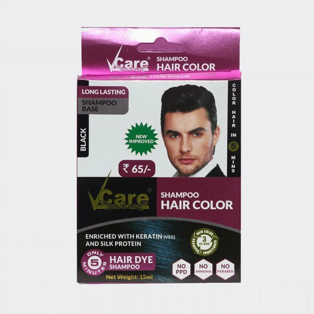 V CARE HERBAL CONCEPTS Shampoo Hair Care Black - V Care - 25Ml