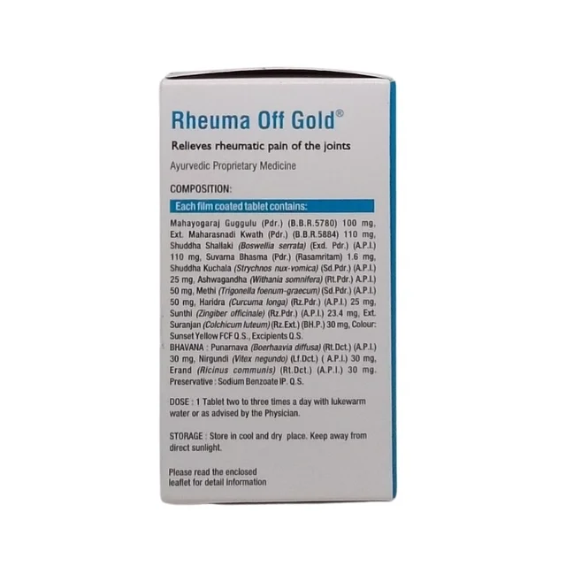 UNJHA Rheuma Off Gold Tablet - Unjha - 30 Tablets