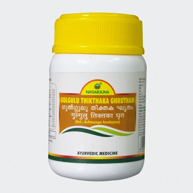 NAGARJUNA Gulguluthikthaka Ghrutham - Nagarjuna - 200g