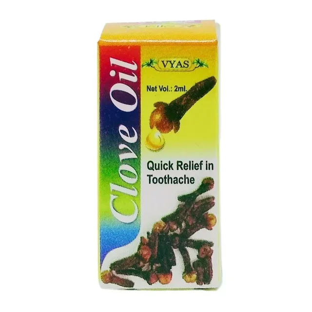 VYAS PHARMACEUTICALS Clove Oil - Vyas - 2Ml