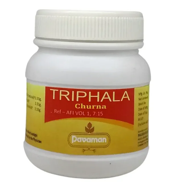 PAVAMAN Triphala Kwatha Churna - Pavaman - 100gm