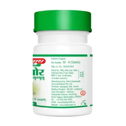 BAIDYANATH Kaishora Guggulu - Baidyanath - 80Tablet