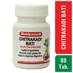 BAIDYANATH Chitrakadi Bati - Baidyanath - 40Tablet