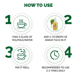 DABUR INDIA LIMITED Tulsi Drops - Dabur - 30Ml