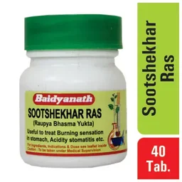 BAIDYANATH Sootshekhar Ras - Baidyanath - 40Tablet