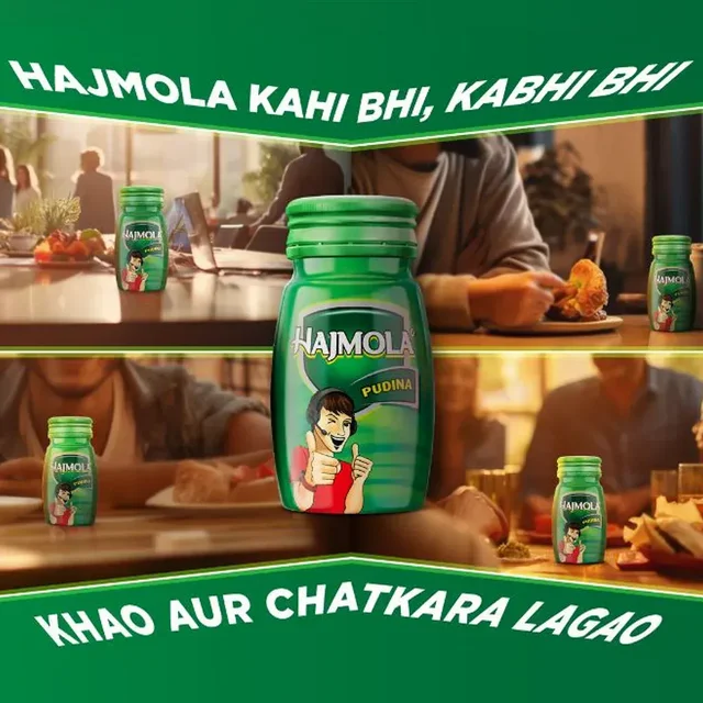 DABUR INDIA LIMITED Hajmola Pudina Tablet - Dabur - 120Tablet
