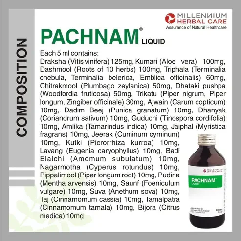 MILLENNIUM HERBALS Panchnam Liquid - Millennium - 200ml