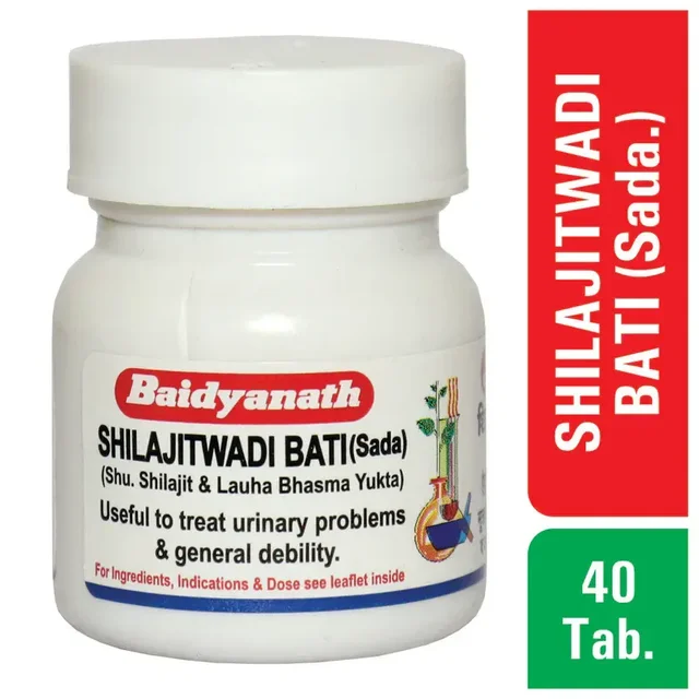 BAIDYANATH Shilajitwadi Bati - Baidyanath - 20Tablet