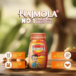 DABUR INDIA LIMITED Hajmola Regular Tablet - Dabur - 120Tablet