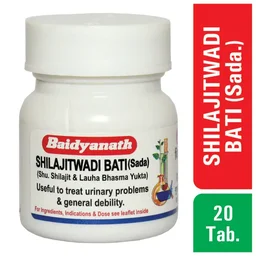 BAIDYANATH Shilajitwadi Bati - Baidyanath - 20Tablet