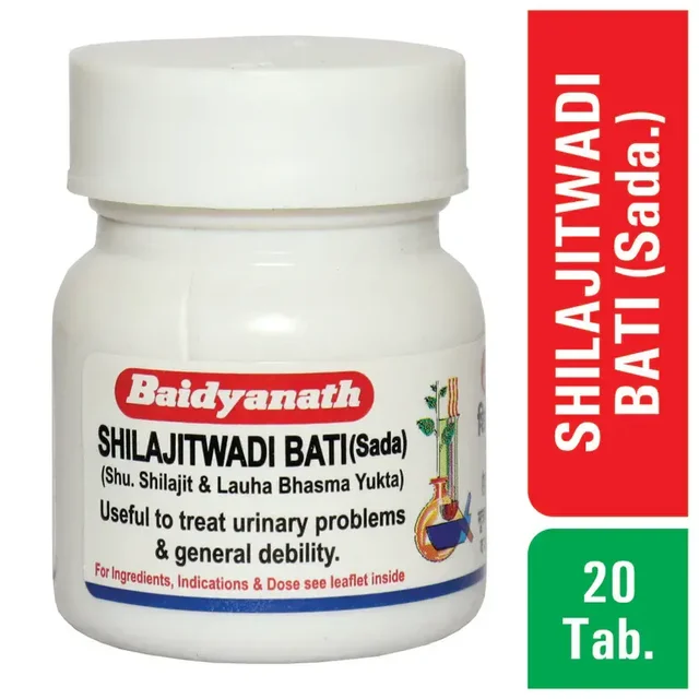 BAIDYANATH Shilajitwadi Bati - Baidyanath - 20Tablet