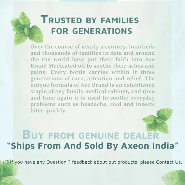 AXEON MARKETING INDIA Axe Brand Oil - Axeon - 28Ml