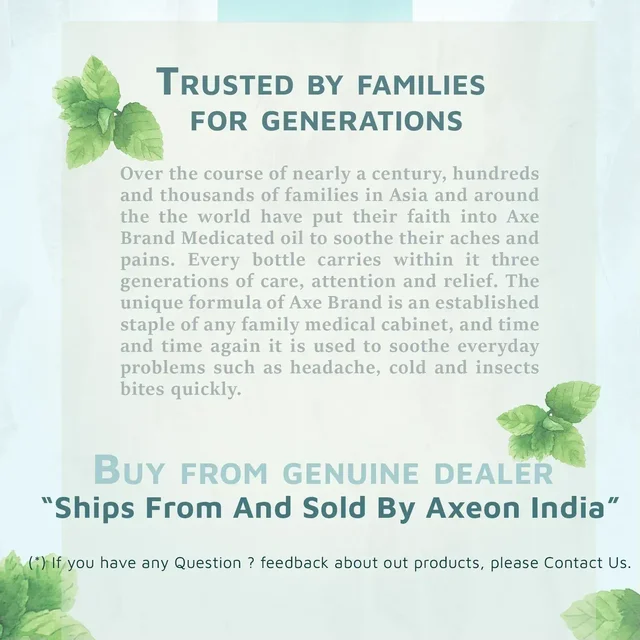 AXEON MARKETING INDIA Axe Brand Oil - Axeon - 5Ml