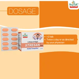 SANDU BROTHERS Stresan Tablet - Sandu - 10 Tablets