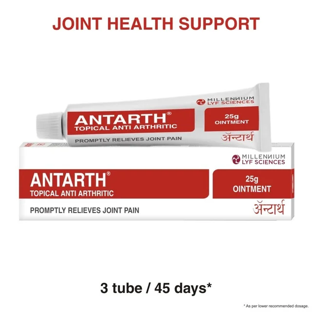 MILLENNIUM HERBALS Antarth Ointment - Millennium - 25g