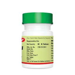 BAIDYANATH Nagarjunabhra Ras - Baidyanath - 40Tablet