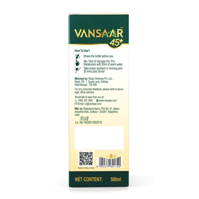 Vansaar Pro Metabolism - Vansaar - 500Ml