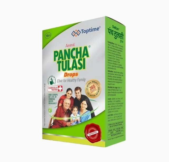 DELTAS Pancha Tulsi Drops - Deltas - 14ML
