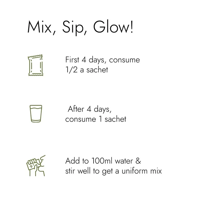 KAPIVA Skin Foods Glow Mix - Kapiva - 30Sachets