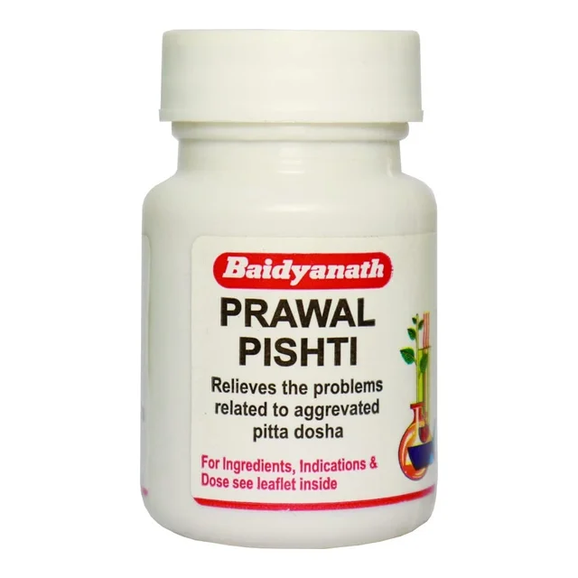 BAIDYANATH Prawal Pishti 10Gm-Baidyanath - 10Gm