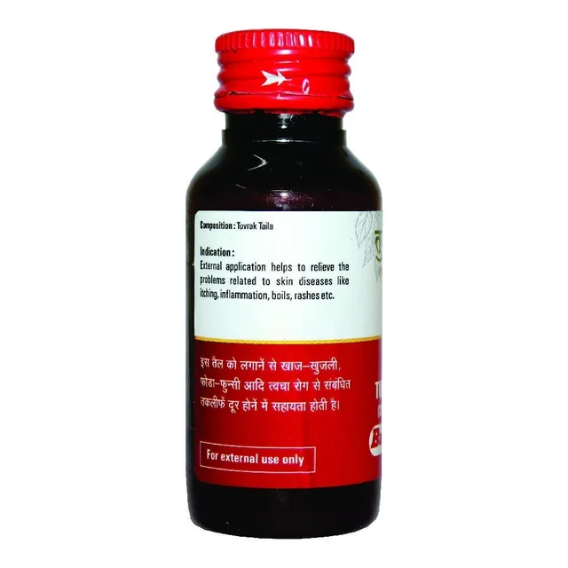 BAIDYANATH Tuvrak Taila Chalmungara Taila - Baidyanath - 50Ml