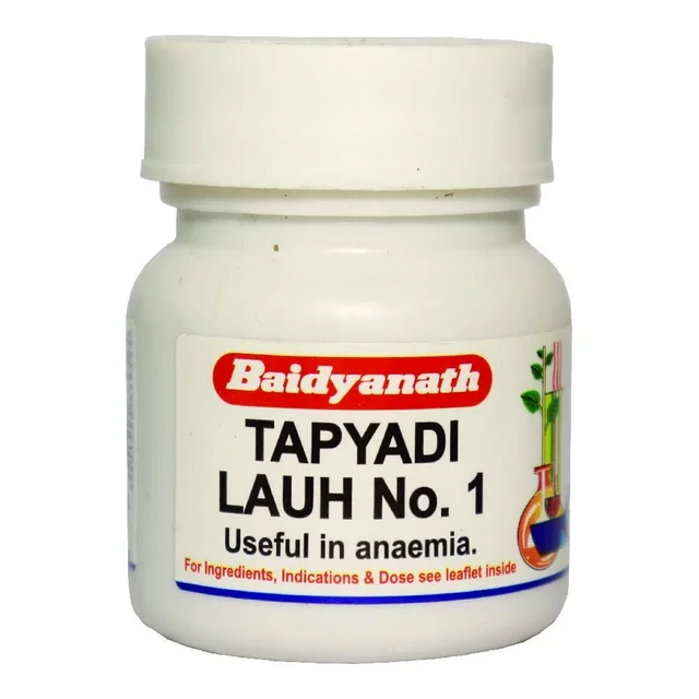 BAIDYANATH Tapyadi Lauh No.1 - Baidyanath - 10Tablet