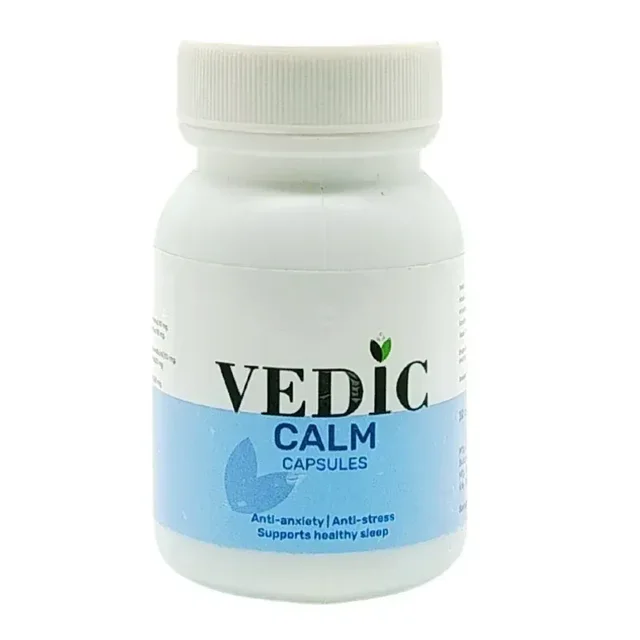 VEDIC BIO LABS PVT LTD Vedic Calm Capsule - Vedic - 30 Capsules