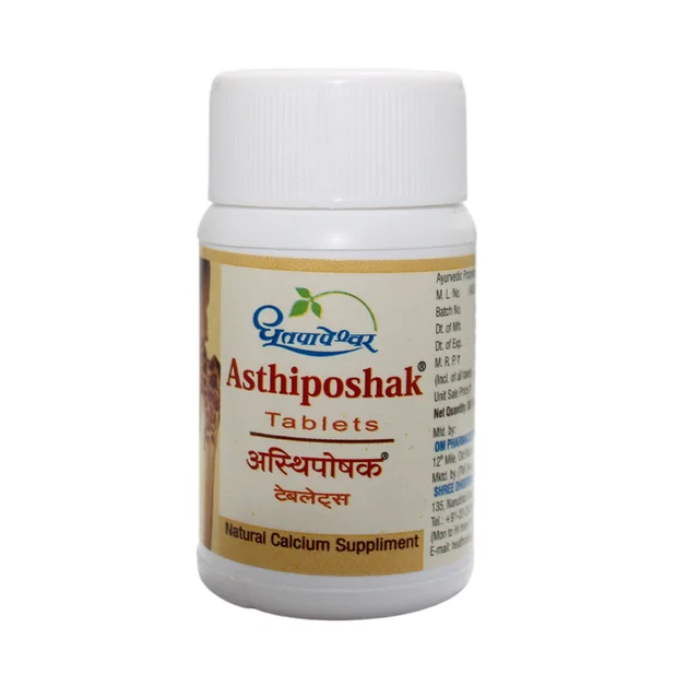 SHREE DHOOTAPAPESHWAR Asthiposhak Tablet - Shree Dhootapapeshwar - 60 Tablets