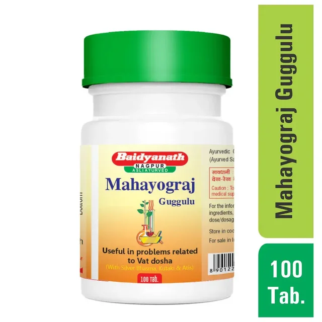 BAIDYANATH Maha Yograj Guggulu- Baidyanath - 100Tablet