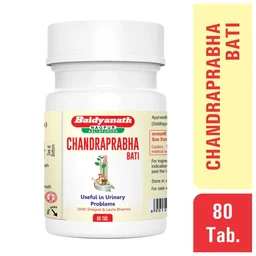BAIDYANATH Chandraprabha Bati - Baidyanath - 80Tablet