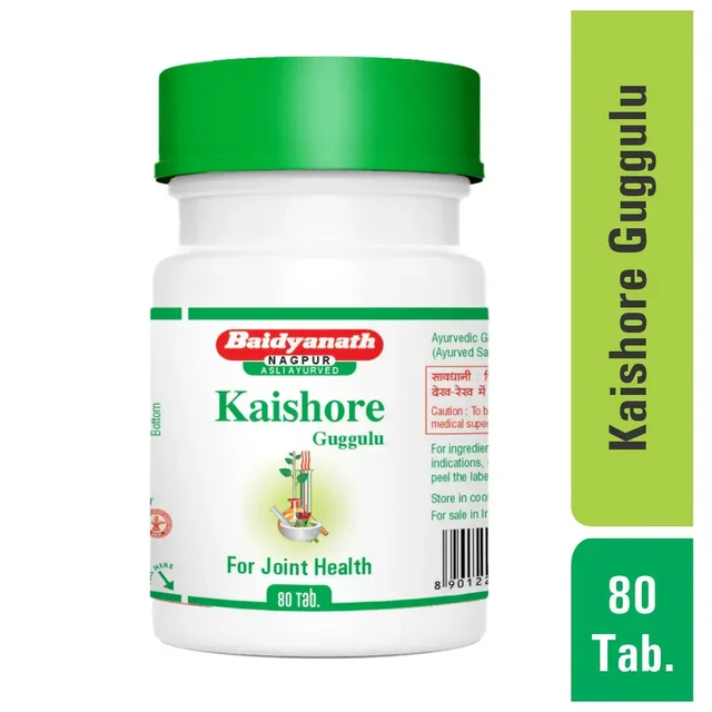 BAIDYANATH Kaishora Guggulu - Baidyanath - 80Tablet