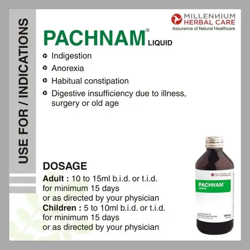 MILLENNIUM HERBALS Panchnam Liquid - Millennium - 200ml
