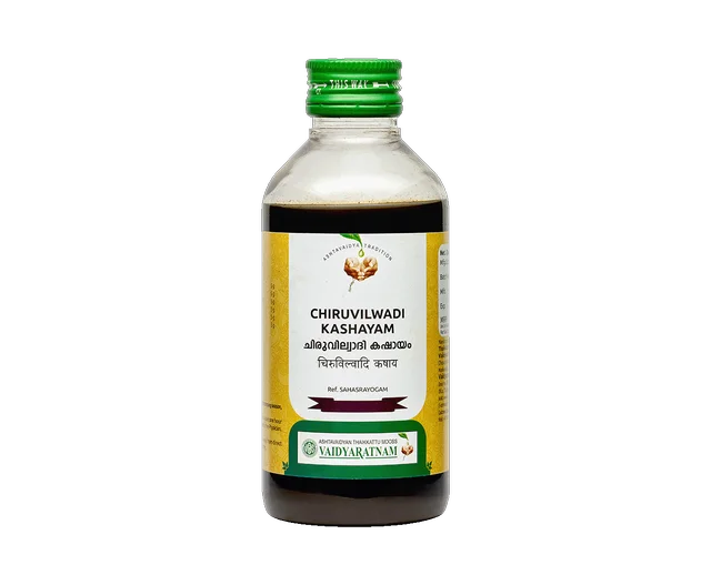 VAIDYARATHNAM Chiruvilwadi Kashayam - Vaidyarathnam - 200ml
