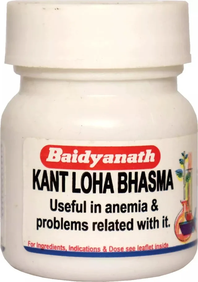 BAIDYANATH Kanta Loha Bhasma - Baidyanath - 2.5gm