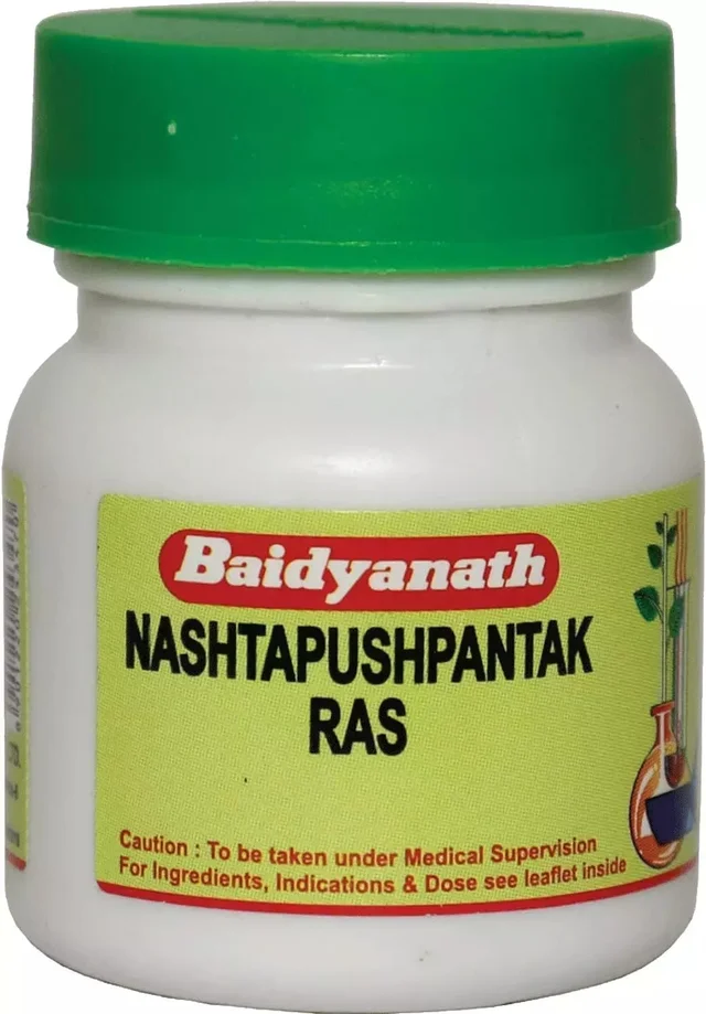 BAIDYANATH Nashtapuspantak Ras - Baidyanath - 40Tablet