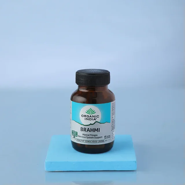 ORGANIC INDIA Brahmi Capsule - Organic - 60Capsule