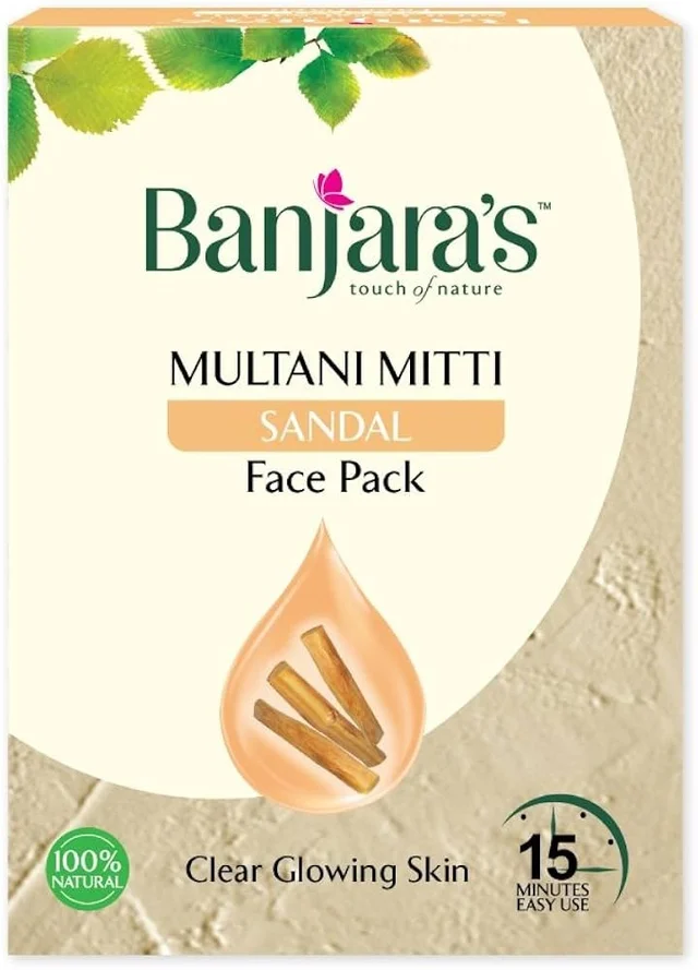 BANJARA'S Multani Sandal Face Pack - Banjara - 100gm